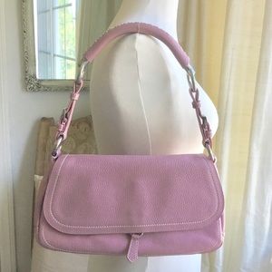Sold. ❌Authentic Prada pink shoulder bag handle buckle